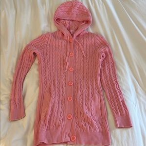 Vintage Lilly Pulitzer Cardigan Hooded Sweater size XS